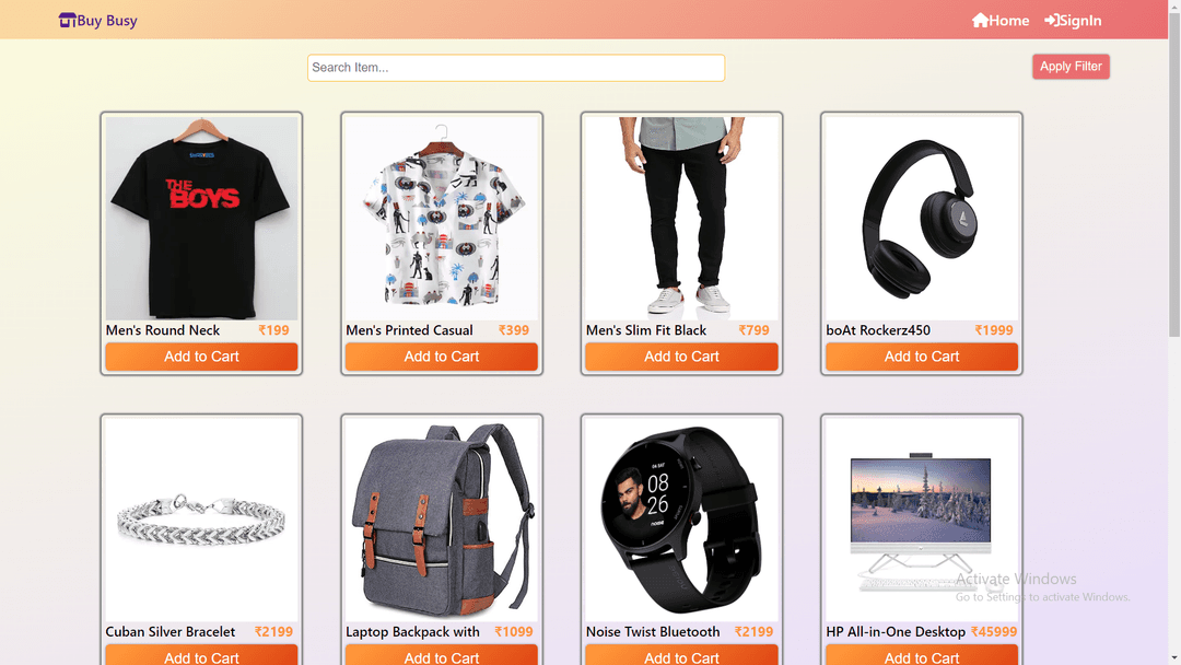 Buybusy Banner